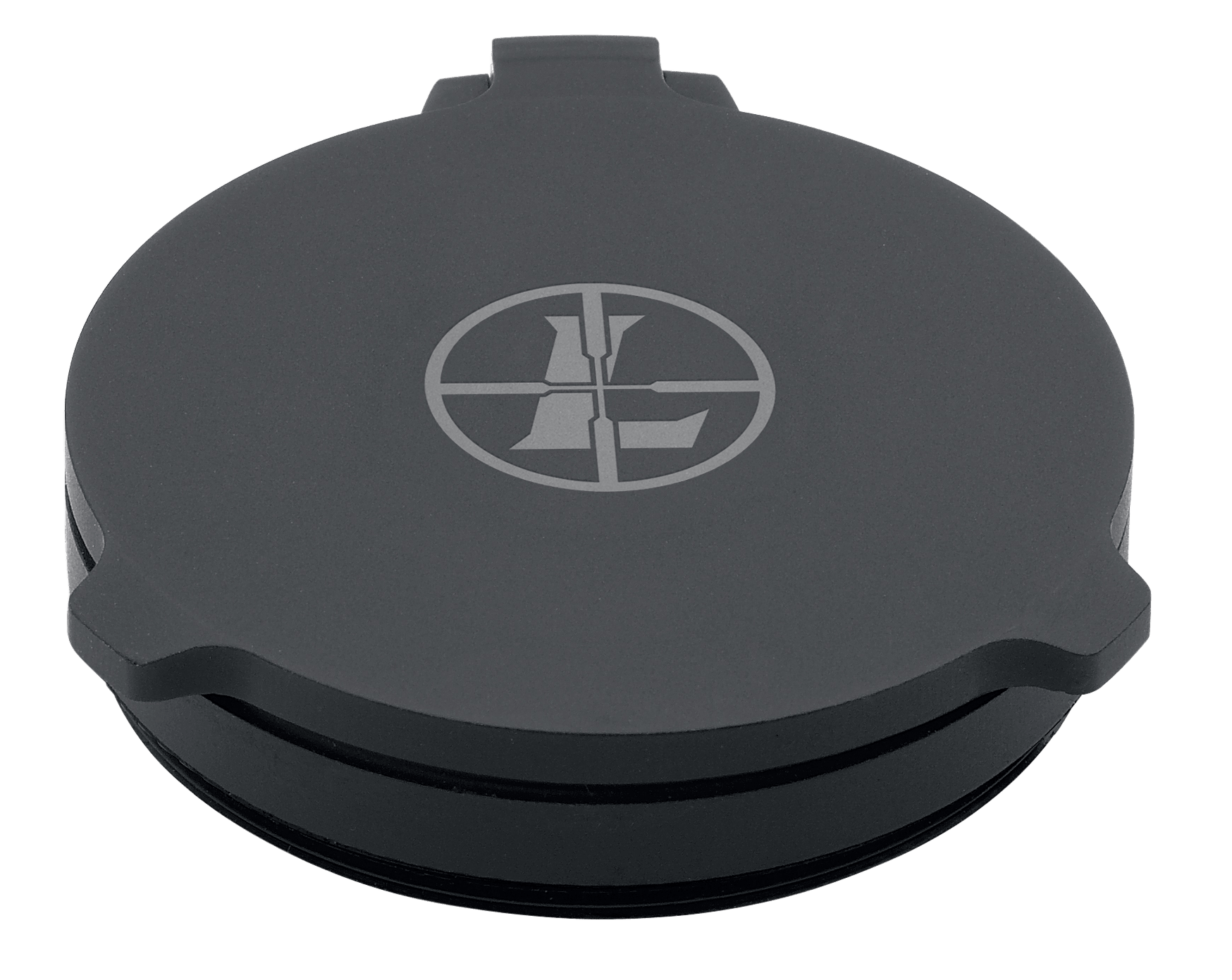 Leupold 117608 Alumina Scope Cover Matte Black Aluminum 44mm Objective Screw On Flip Open