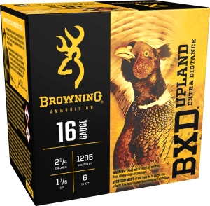 Browning Ammo B193511626 BXD Upland 16Gauge 2.75" 1 1/8oz 6Shot 25rd Box