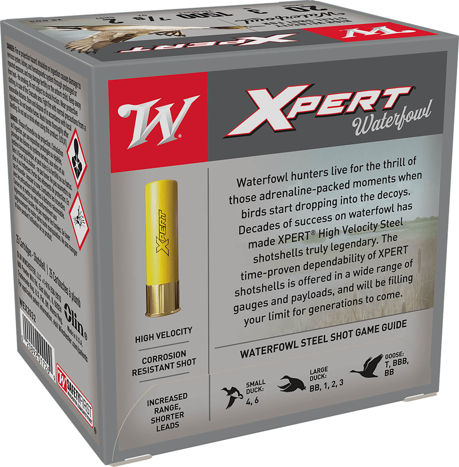 Winchester Ammo WEX2032 Super X Xpert High Velocity 20 Gauge 3" 7/8 oz 2 Shot 25 Per Bx - Image 2
