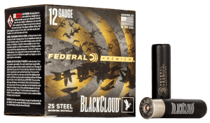Federal PWBX1344 Black Cloud FS 12Gauge 3.50" 1 1/2oz 4Shot 25rd Box