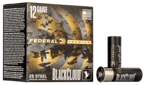 Federal PWBX1423 Black Cloud FS 12Gauge 3" 1 1/4oz 3Shot 25rd Box
