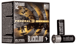 Federal PWBX1472 Black Cloud FS 12Gauge 2.75" 1 1/8oz 2Shot 25rd Box