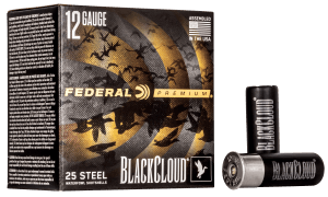 Federal PWBX1473 Black Cloud FS 12Gauge 2.75" 1 1/8oz 3Shot 25rd Box