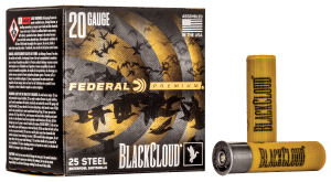 Federal PWBX2092 Black Cloud FS 20Gauge 3" 1oz 2Shot 25rd Box
