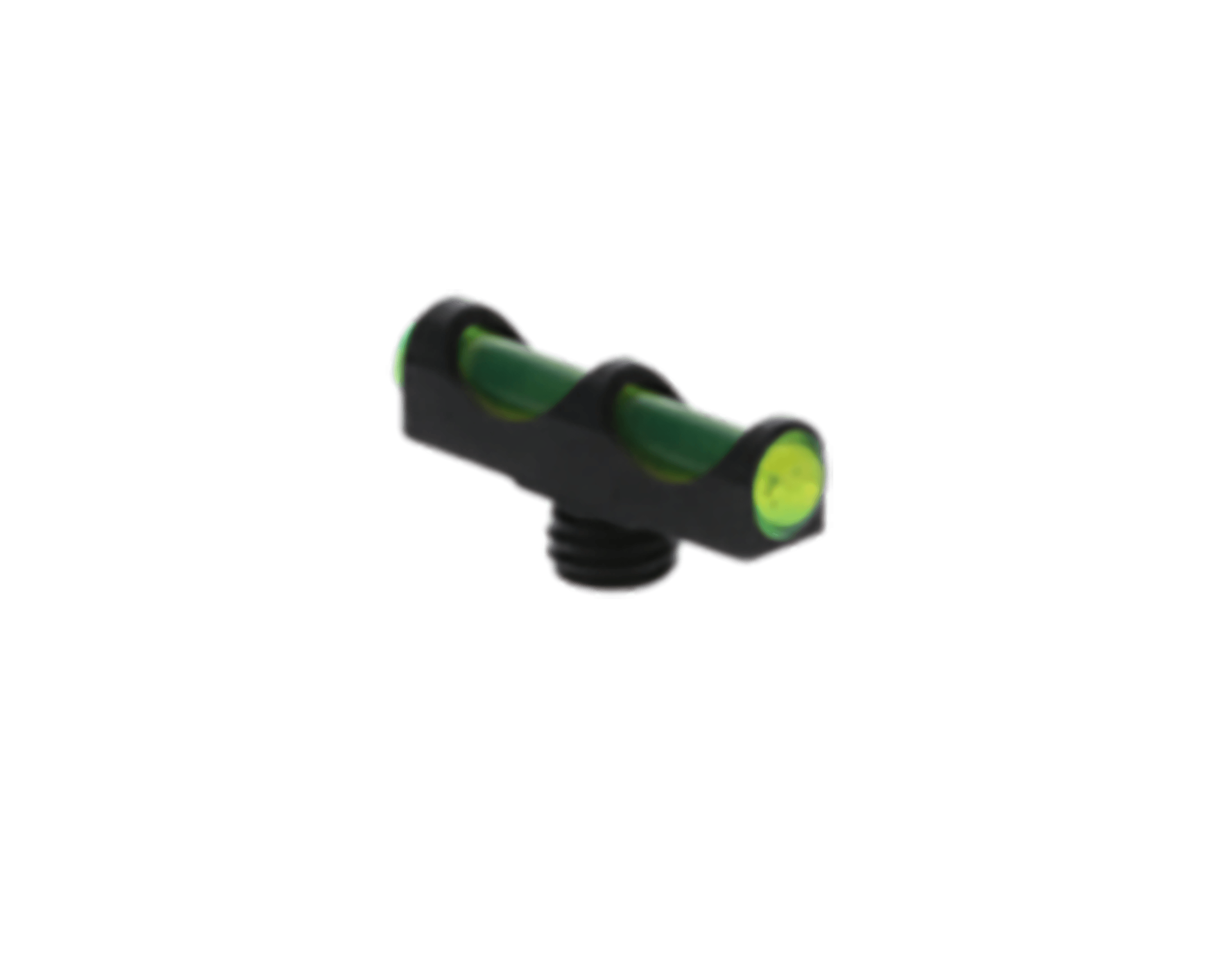 TruGlo TG947AGM Long•Bead Black | Green Fiber Optic Front Sight 6-48" Threads