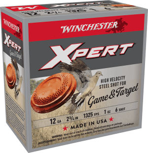 Winchester Ammo WE12GT6 Super X Xpert High Velocity 12 Gauge 2.75" 1 oz 6 Shot 25rd Box