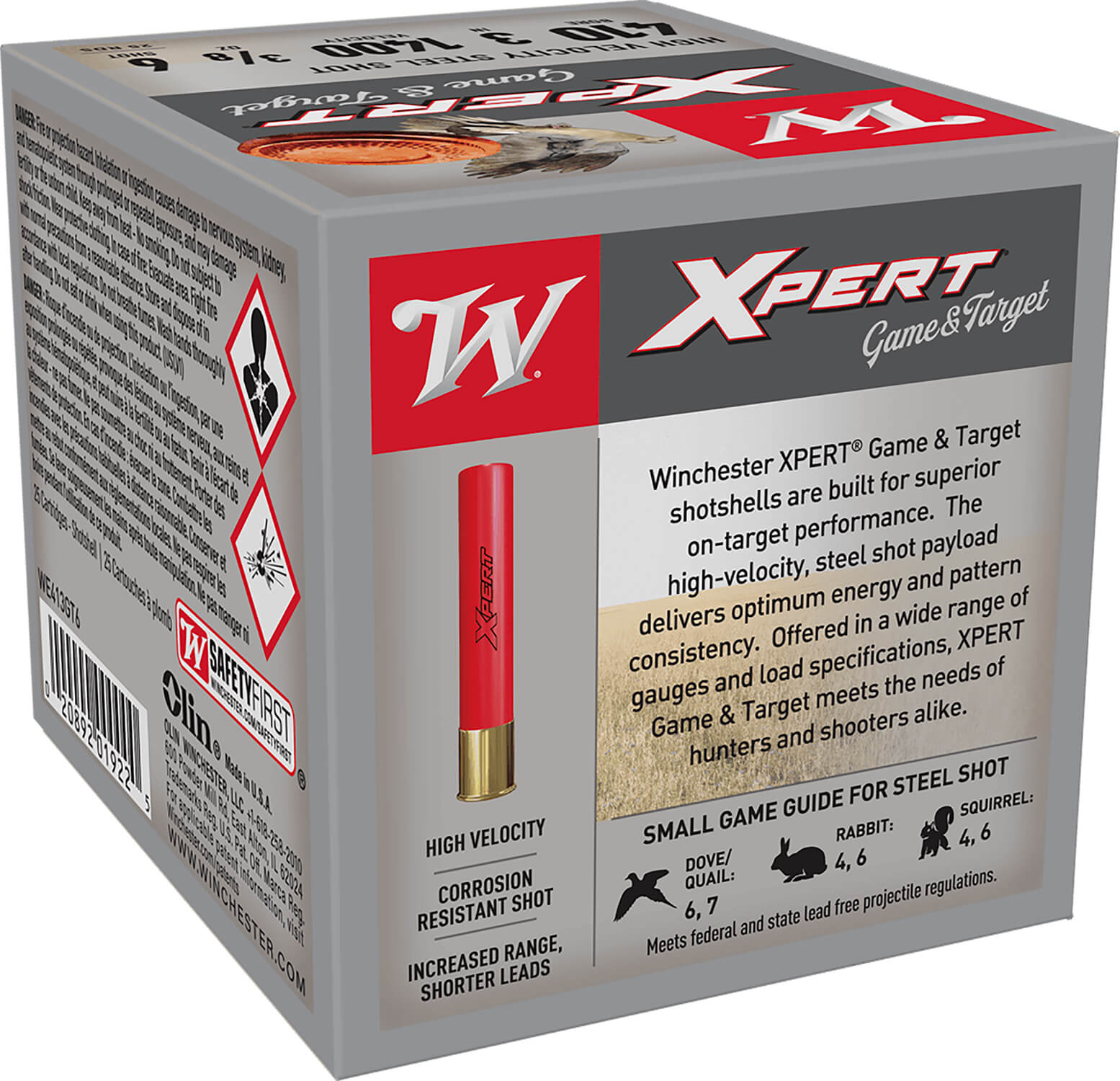 Winchester Ammo WE413GT6 Super X Xpert High Velocity 410 Gauge 3" 3/8 oz 6 Shot 25 Per Bx - Image 2