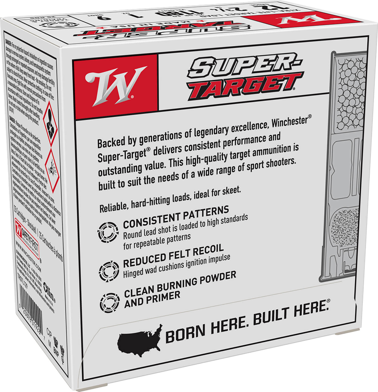 Winchester Ammo TRGTL129 Super-Target Xtra-Lite 12 Gauge 2.75" 1 oz 9 Shot 25rd Box - Image 2