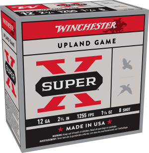 Winchester Ammo XU12H8 Super X Heavy Game Load 12 Gauge 2.75ā³ 1 1/8 oz 8 Shot 25rd Box Winchester Ammo XU12H8 Super X Heavy Game Load 12 Gauge 2.75ā³ 1 1/8 oz 8 Shot 25rd Box