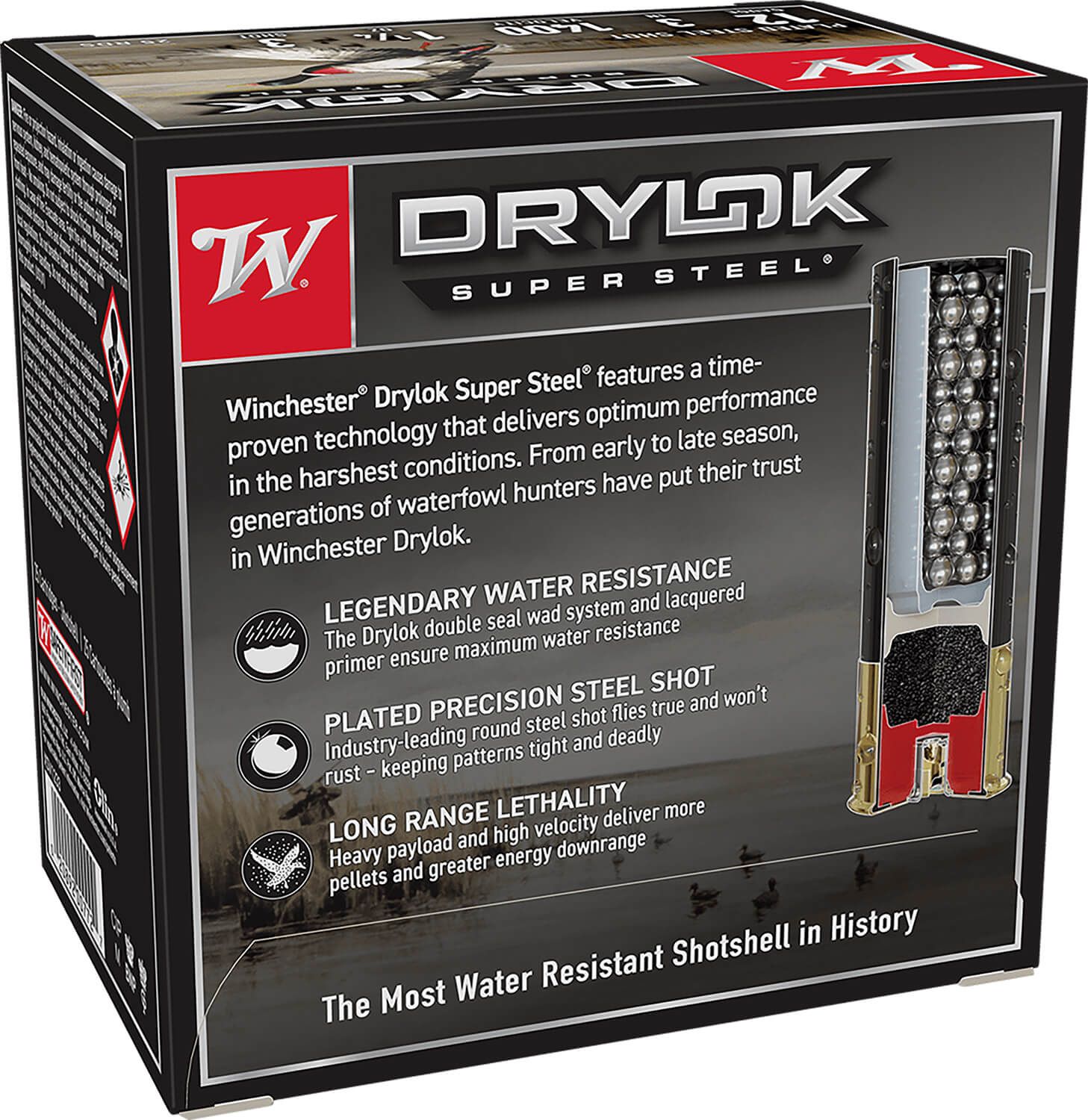Winchester Ammo XSV1233 Drylok Super Steel Magnum 12 Gauge 3" 1 1/4 oz 3 Shot 25rd Box - Image 2