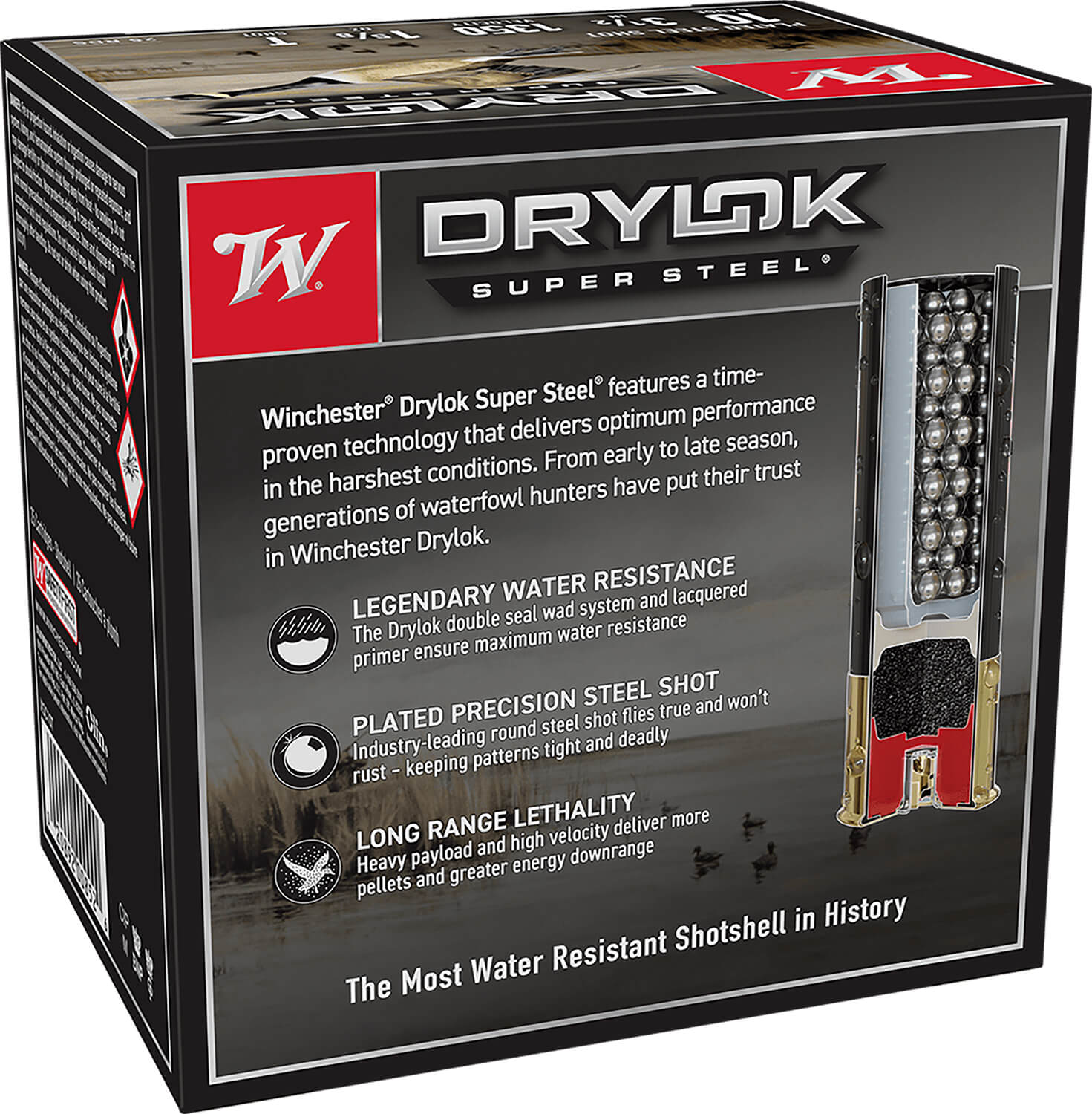 Winchester Ammo XSC10T Drylok Super Steel Magnum 10 Gauge 3.50" 1 5/8 oz T Shot 25rd Box - Image 2