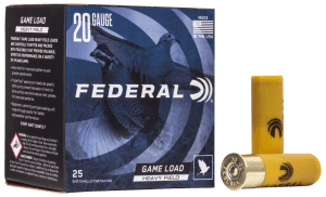 Federal H2026 Game-Shok Heavy Field 20Gauge 2.75ā³ 1oz 6Shot 25rd Box Federal H2026 Game-Shok Heavy Field 20Gauge 2.75ā³ 1oz 6Shot 25rd Box