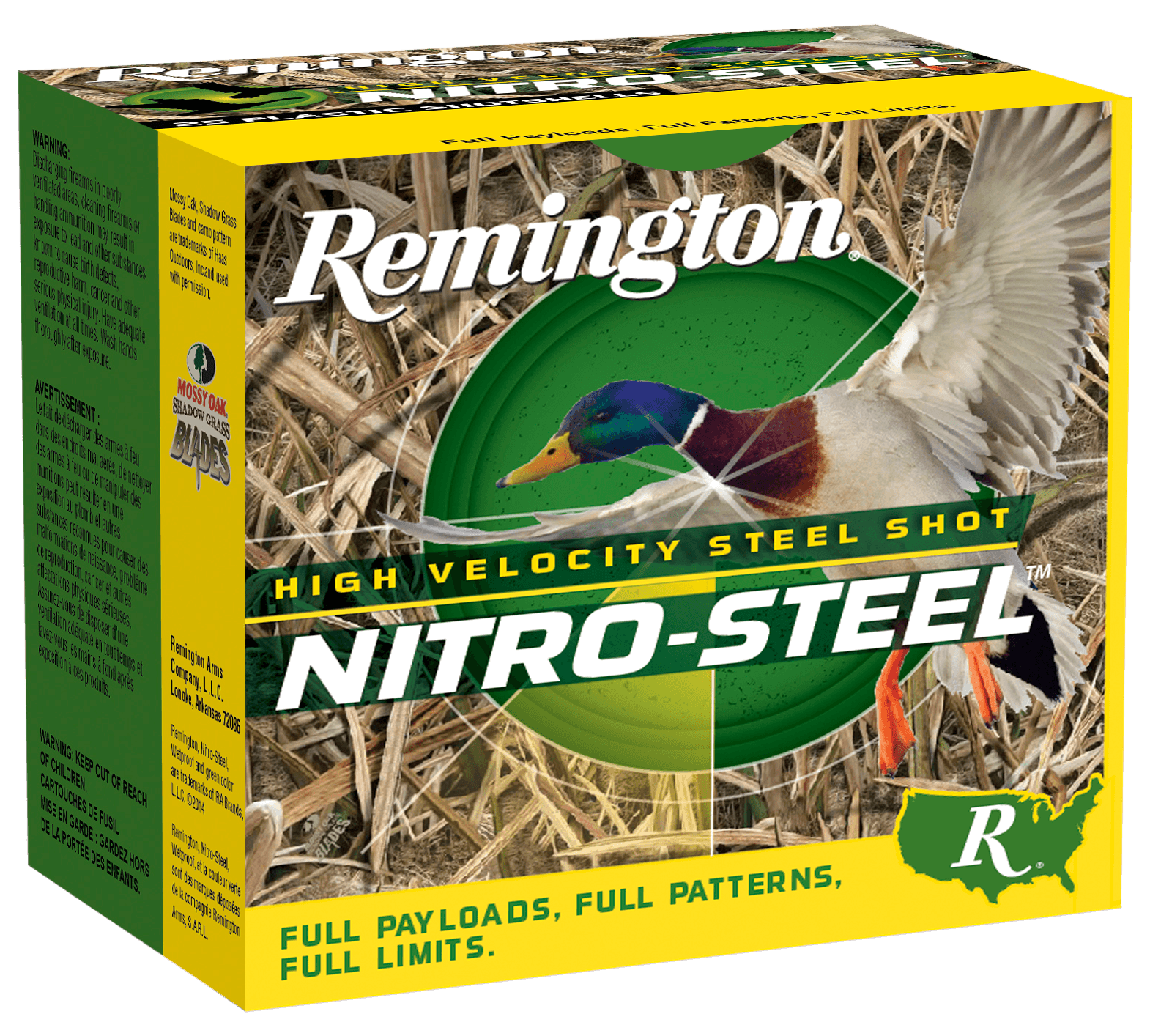 Remington Ammunition 20796 Nitro-Steel High Velocity 12 Gauge 3″ 1 1/4 oz 1 Shot 25rd Box/ 10 Cs Remington Ammunition 20796 Nitro-Steel High Velocity 12 Gauge 3″ 1 1/4 oz 1 Shot 25rd Box/ 10 Cs