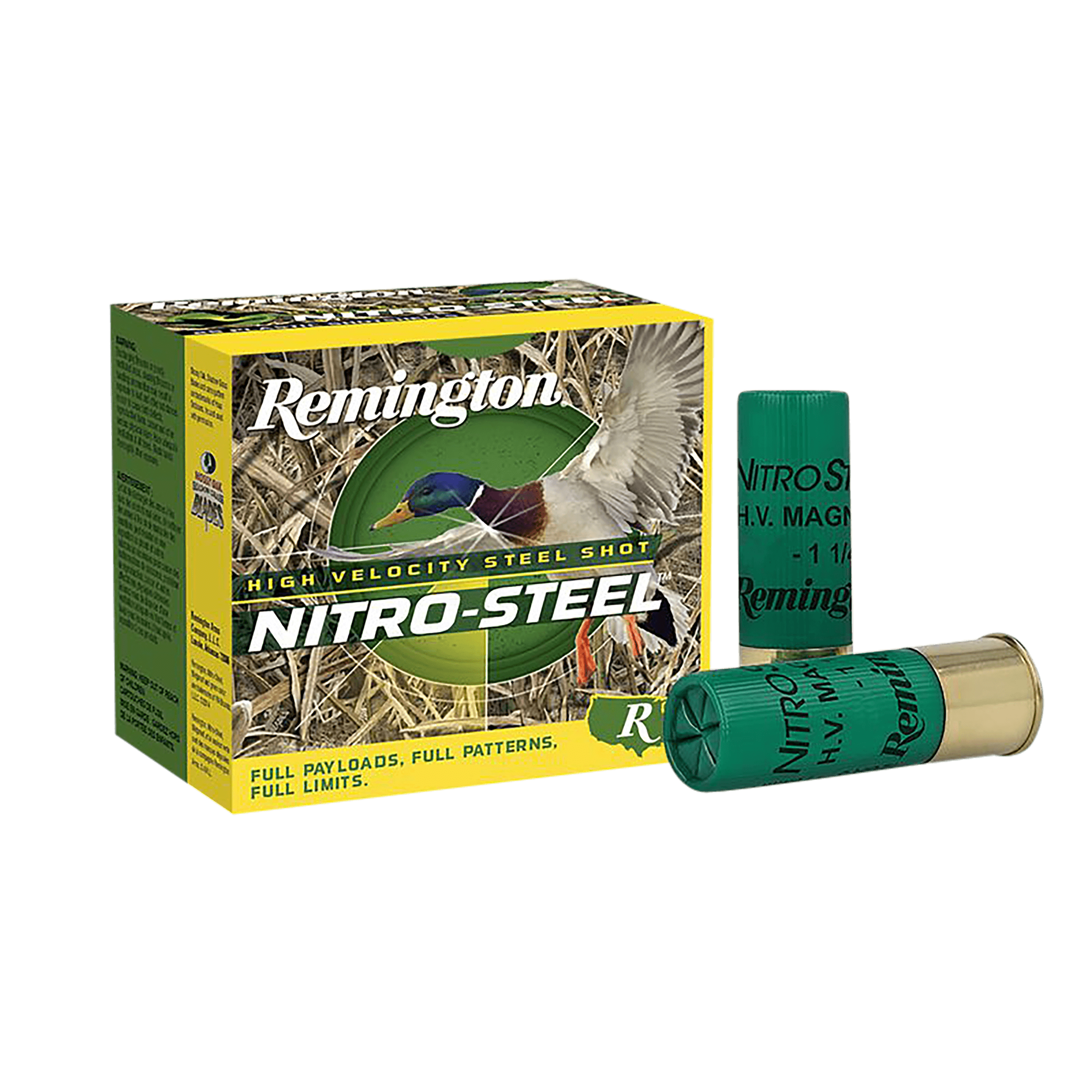 Remington Ammunition 20860 Nitro-Steel High Velocity 12 Gauge 3" 1 3/8 oz 2 Shot 25rd Box/ 10 Cs