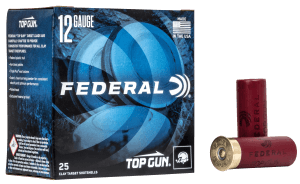 Federal TGL129 Top Gun  12Gauge 2.75" 1 1/8oz 9Shot 25rd Box