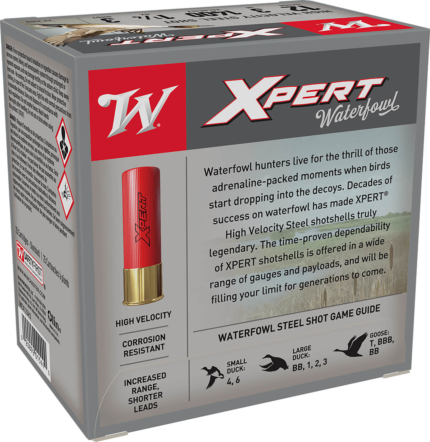 Winchester Ammo WEX123H3 Super X Xpert High Velocity 12 Gauge 3" 1 1/4 oz 3 Shot 25 Per Bx - Image 2
