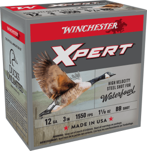 Winchester Ammo WEX123BB Super X Xpert High Velocity 12 Gauge 3" 1 1/8 oz BB Shot 25rd Box