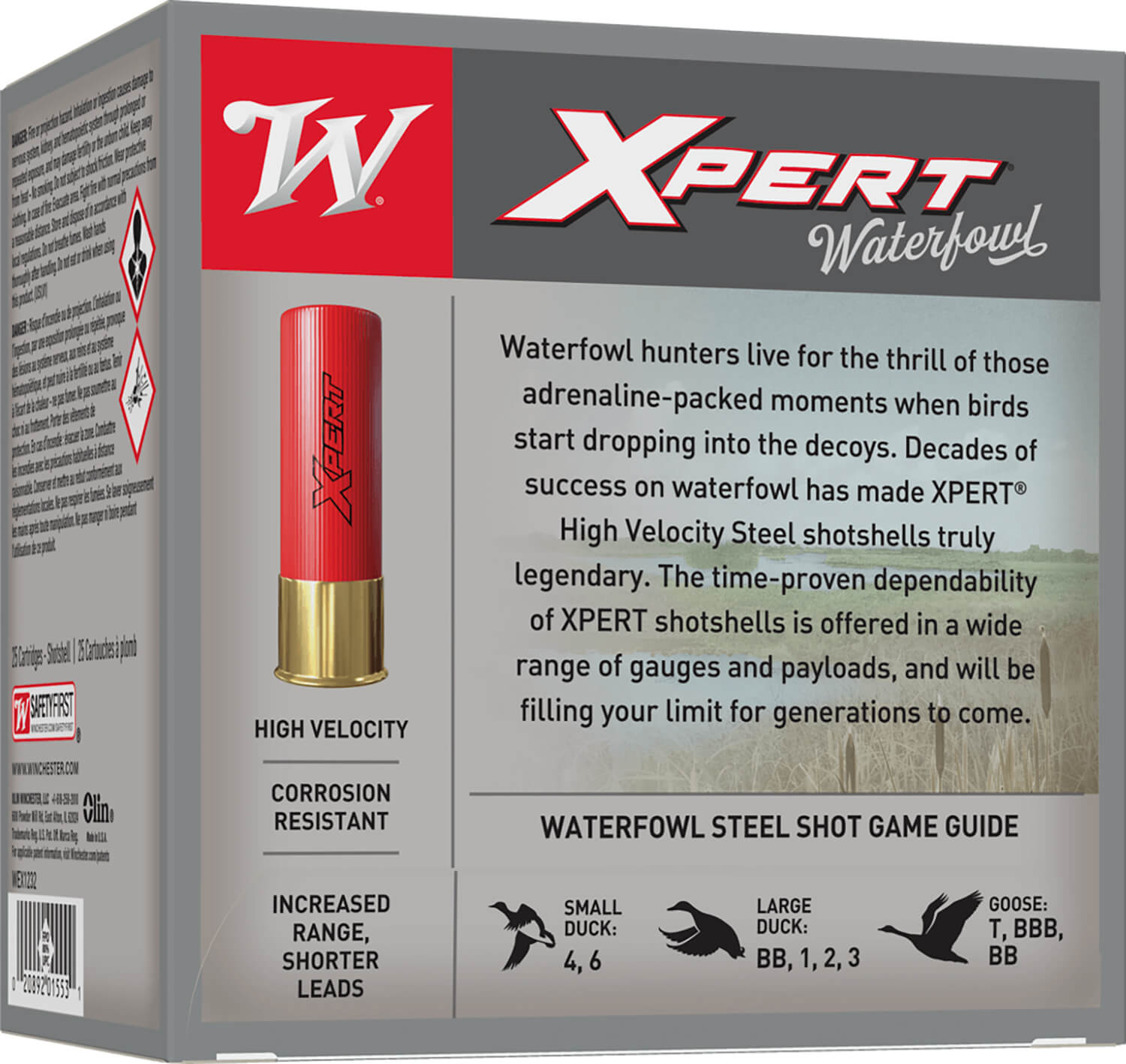 Winchester Ammo WEX1232 Super X Xpert High Velocity 12 Gauge 3" 1 1/8 oz 2 Shot 25rd Box - Image 2