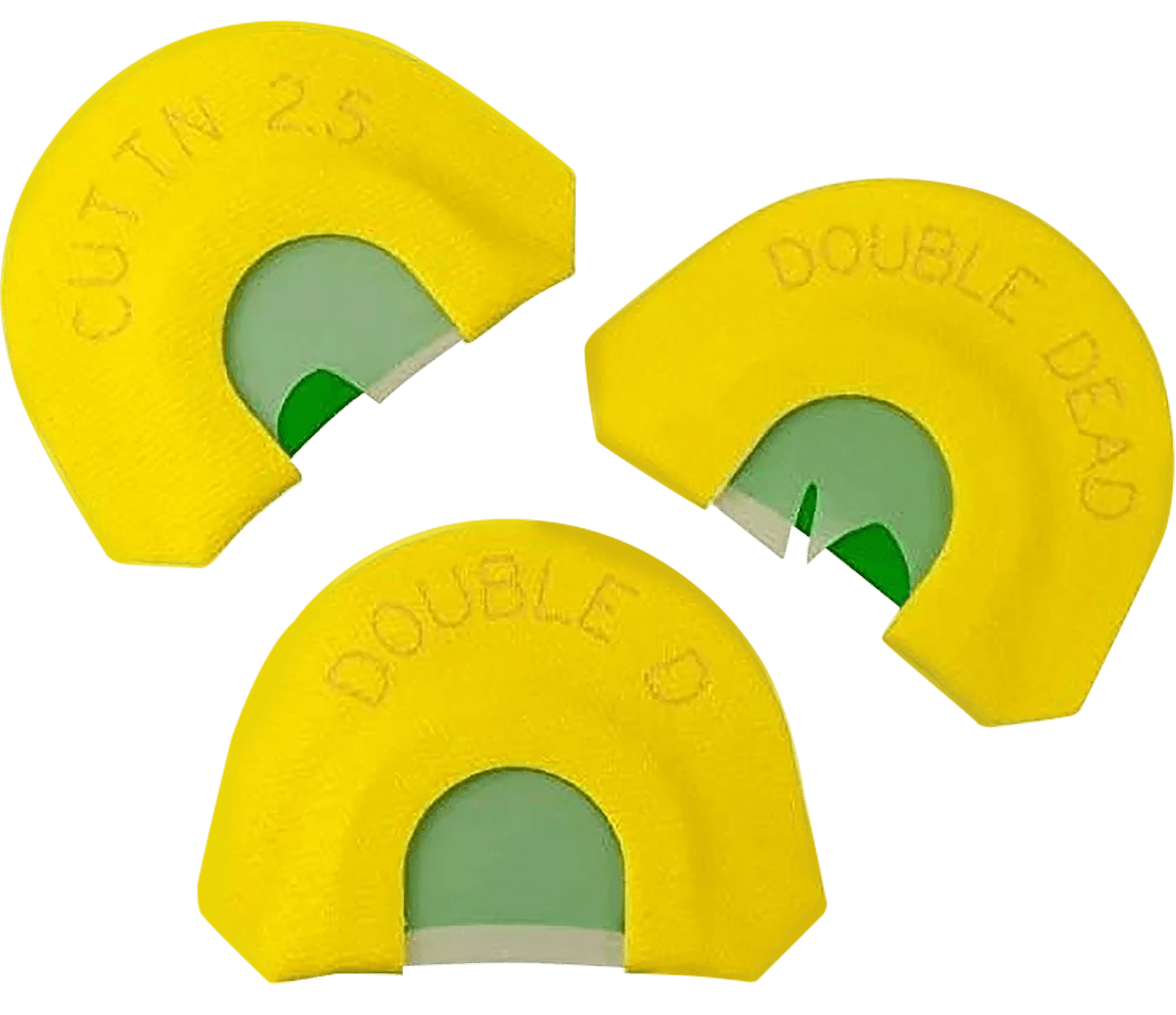 HS Strut 05933 Ultimate Starter Pack Diaphragm Call Attracts Turkeys Yellow 3 Per Pkg
