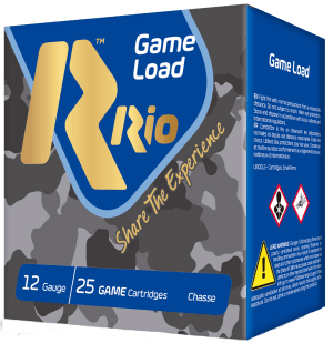 Rio Ammunition SG3275 Game Load Super Game High Velocity 12 Gauge 2.75" 1 1/8 oz 7.5 Shot 25rd Box