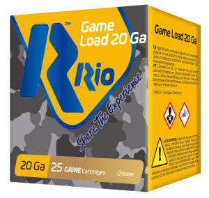 Rio Ammunition RC2075 Game Load 20 Gauge 2.75" 1 oz 7.5 Shot 25rd Box