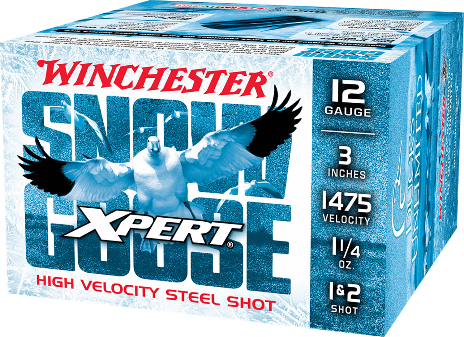 Winchester Ammo WXS12312 Xpert Snow Goose High Velocity 12 Gauge 3" 1 1/4 oz 1 & 2 Shot 25rd Box - Image 2