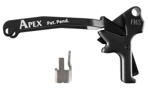 Apex Tactical 119114 Action Enhancement Kit Black Drop-In Trigger  Fits FN FNS/FNS Longslide