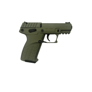 Kel-Tec P17GRN P17  Compact Frame 22 LR 16+1  3.80" Black Steel Threaded Barrel  OD Green Serrated Slide  OD Green w/Black Controls Polymer Frame w/Picatinny Rail  OD Green GRN Grip  Lever Safety  Ambidextrous