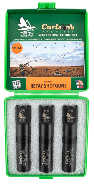 Carlson's Choke Tubes 07779 Delta Waterfowl  12 Gauge Mid-Range Long Range Close Range 17-4 Stainless Steel