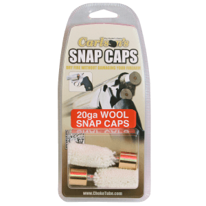 Carlson's Choke Tubes 00109 Snap Cap 20Gauge 2Pack