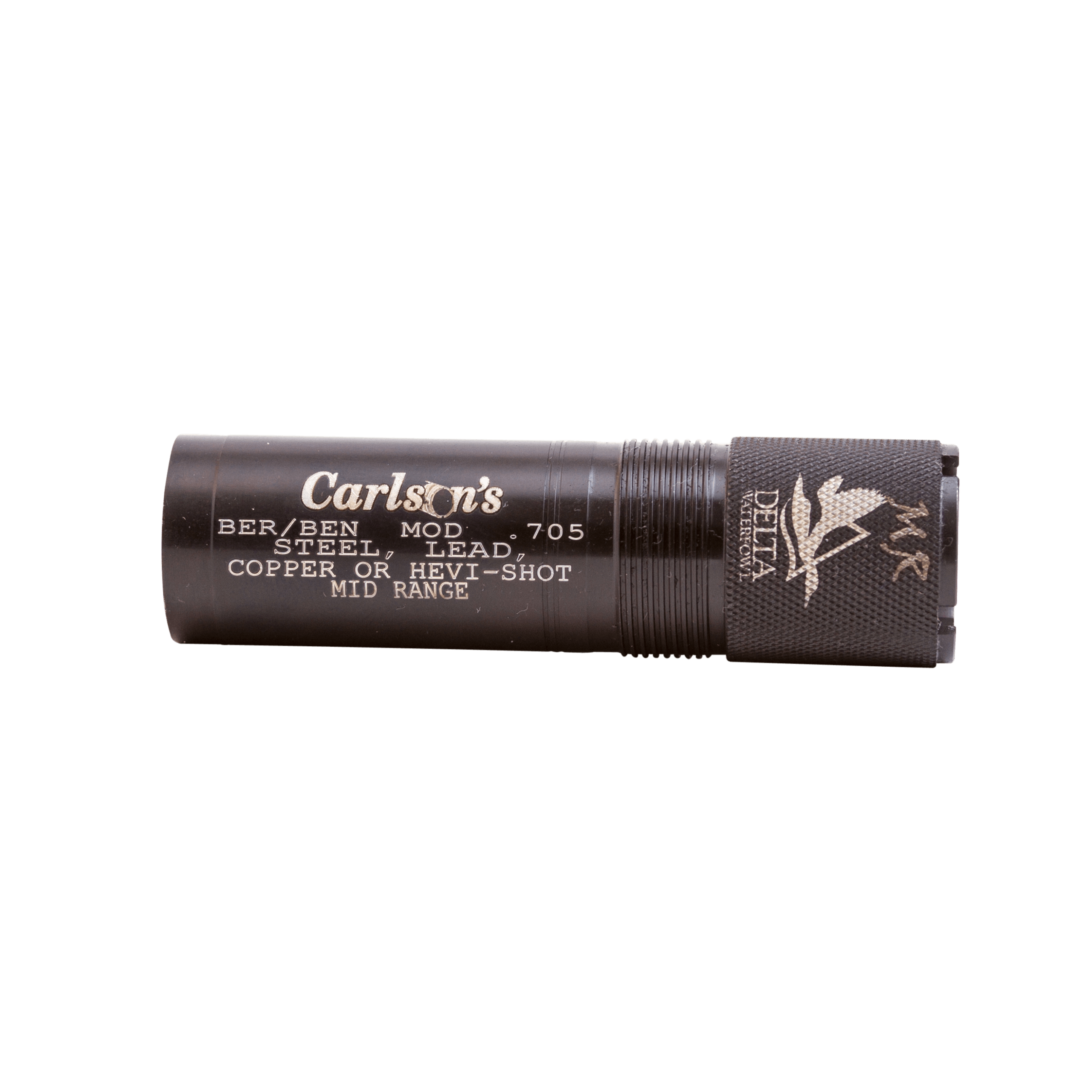 Carlson's Choke Tubes 07115 Delta Waterfowl Extended Choke 12 Gauge Mid-Range 17-4 Stainless Steel