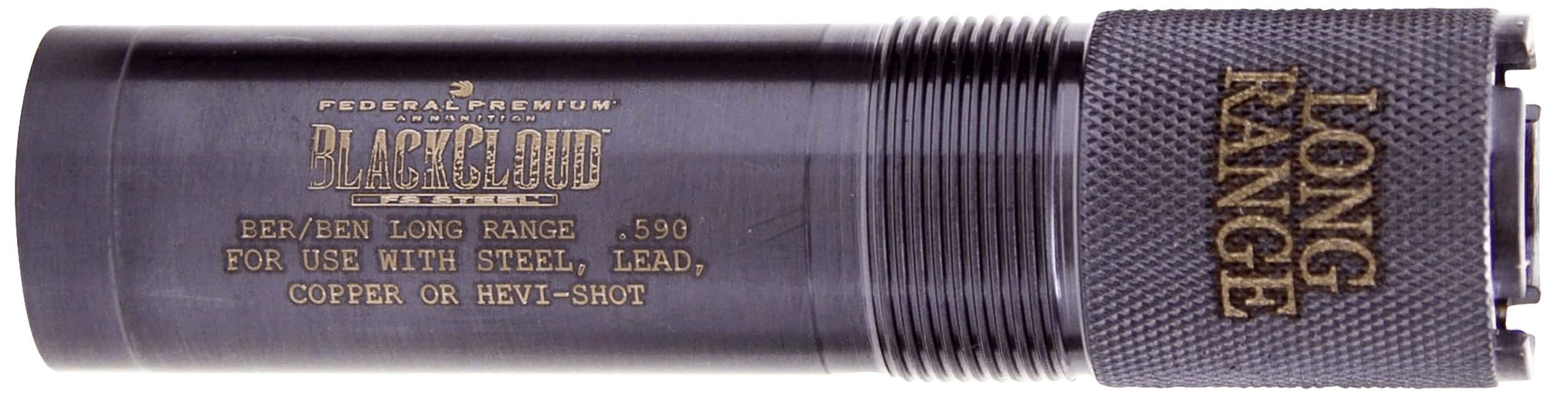 Carlson's Choke Tubes 09023 Black Cloud 20 Gauge Long Range Steel Titanium Coated
