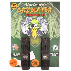 Carlson's Choke Tubes 11542 Cremator  12 Gauge Mid-Range Long Range Ported 17-4 Stainless Steel