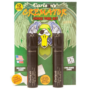 Carlson's Choke Tubes 11662 Cremator  12 Gauge Mid-Range Long Range Non-Ported 17-4 Stainless Steel