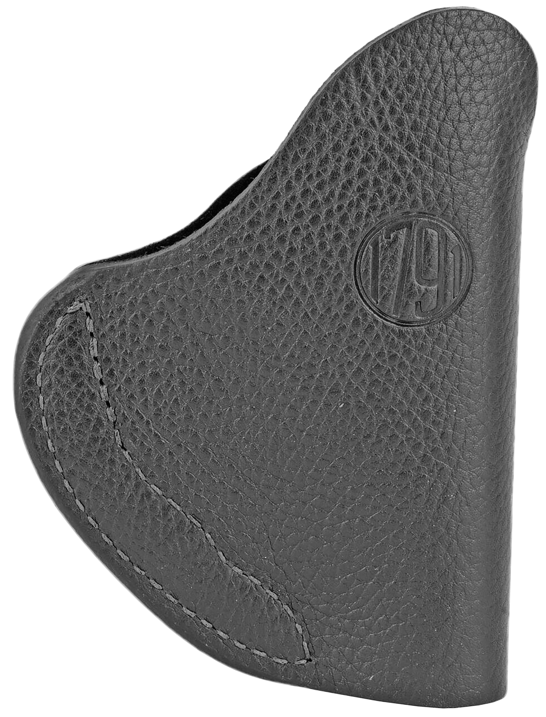 1791 Gunleather SCH2NSBL SCH IWB Size 02 Night Sky Black Leather Belt Clip Fits Ruger LC9/S&W J Frame/Colt Cobra Left Hand