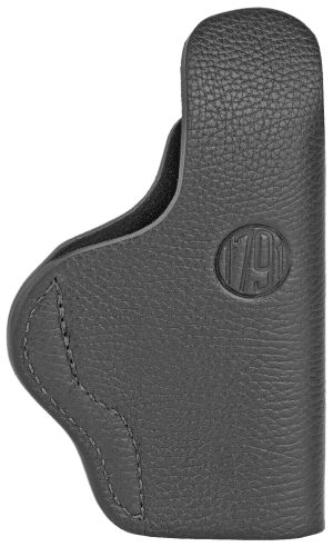 1791 Gunleather SCH4NSBL SCH IWB Size 04 Night Sky Black Leather Belt Clip Compatible w/Glock 17/S&W M&P Shield/Springfield XD Left Hand