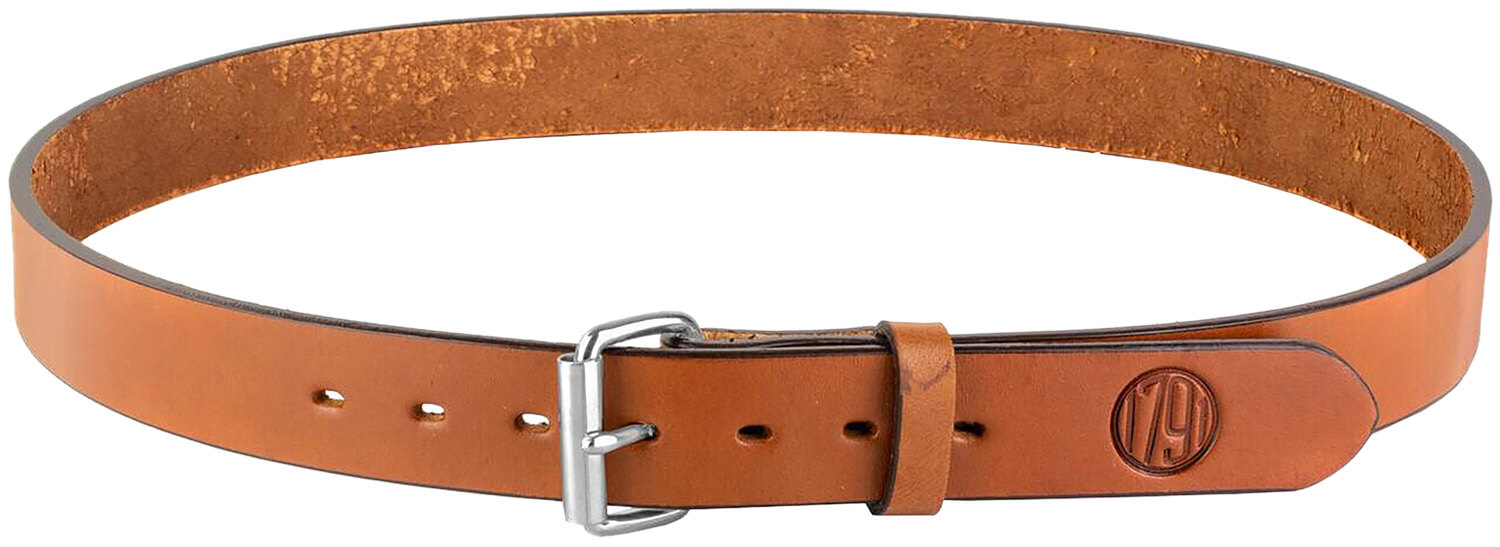 1791 Gunleather BLT014044CBRA 01 Gun Belt Classic Brown Leather 40/44 1.50" Wide Buckle Closure - Image 2
