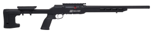 Savage Arms 47248 A22 Precision Full Size Semi-Auto 22 LR 10+1 18" Barrel  Matte Black Metal Finish & Adjustable MDT ACC Aluminum Chassis Matte Black Stock