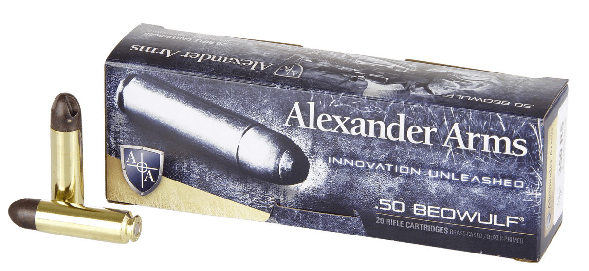 Alexander Arms AB200ARXBX PolyCase Inceptor ARX 50Beowulf 200gr Inceptor ARX 20rd Box