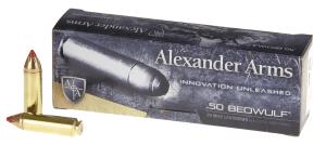 Alexander Arms AB300FTXBX FTX Hunting 50 Beowulf 300 gr Hornady FTX 20rd Box Alexander Arms AB300FTXBX FTX Hunting 50 Beowulf 300 gr Hornady FTX 20rd Box