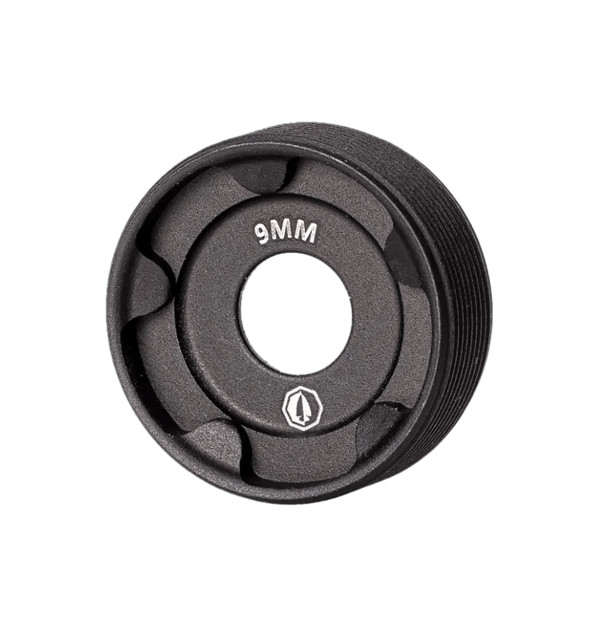 RUGGED SUPPRESSOR FC002 Front Cap 9mm Luger Black