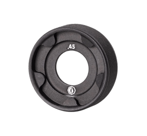 RUGGED SUPPRESSOR FC004 Front Cap 45 ACP Black