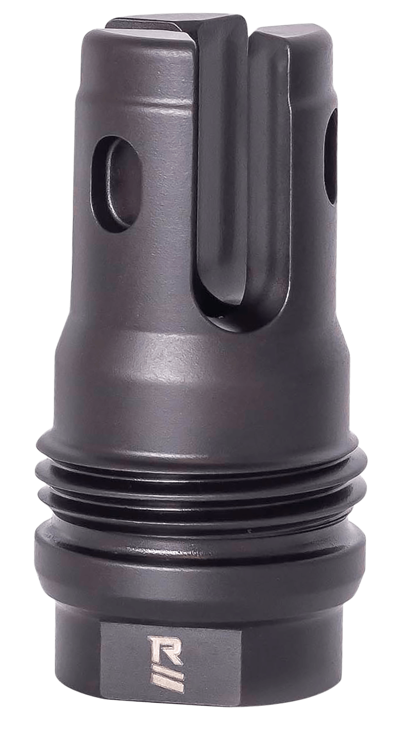Rugged Suppressor FH002 R3 Flash Mitigation System Black for 5/8"-24 tpi Threads & 2.13" OAL for 7.62mm Radiant762 Surge762 Razor762 & Micro30 Suppressors