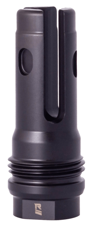 Rugged Suppressor FH003 R3L Flash Mitigation System Black with 5/8"-24 tpi Threads & 2.60" OAL for 7.62mm Radiant762  Surge762  Razor762 & Micro30 Suppressors