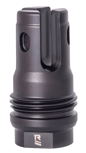 Rugged Suppressor FH008 R3 Flash Mitigation Black with M15x1 Threads & 2.13" OAL for 7.62mm Radiant762 Surge762 Razor762 & Micro30 Suppressors