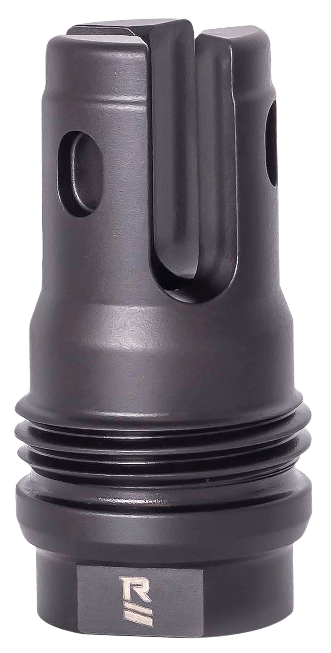 Rugged Suppressor FH013 R3 Flash Mitigation System Black with 1/2"-28 tpi Threads & 2.13" OAL for 7.62mm Radiant762 Surge762 Razor762 & Micro30 Suppressors