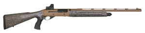Girsan 390160 MC312 Gobbler 12 Gauge with 24" Barrel 3.5" Chamber 5+1 Capacity Bronze Cerakote Metal Finish & Camo Fixed Pistol Grip Synthetic Stock Right Hand (Full Size) Includes Red Dot