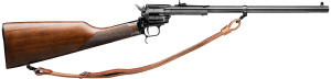 Heritage Mfg BR226B16HSLS Rough Rider Rancher 22 LR Caliber with 6rd Capacity  16.12" Barrel  Black Oxide Metal Finish & Walnut Stock Right Hand (Full Size) Includes Leather Sling