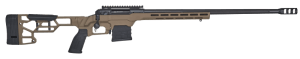 Savage Arms 57565 110 Precision 300 Win Mag 5+1 24"  Matte Black Rec/Barrel  Flat Dark Earth Cerakote MDT LSS XL Chassis  Polymer Grip *Self timing taper aligned muzzlebrake (Short Action Calibers Only)