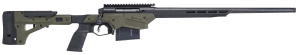Savage Arms 57550 Axis II Precision Full Size 243 Win 10+1 22" Matte Black Heavy Threaded Barrel  Matte Black Carbon Steel Picatinny Rail Receiver  MDT Chassis OD Green Aluminum  Black Polymer Grip  Right Hand